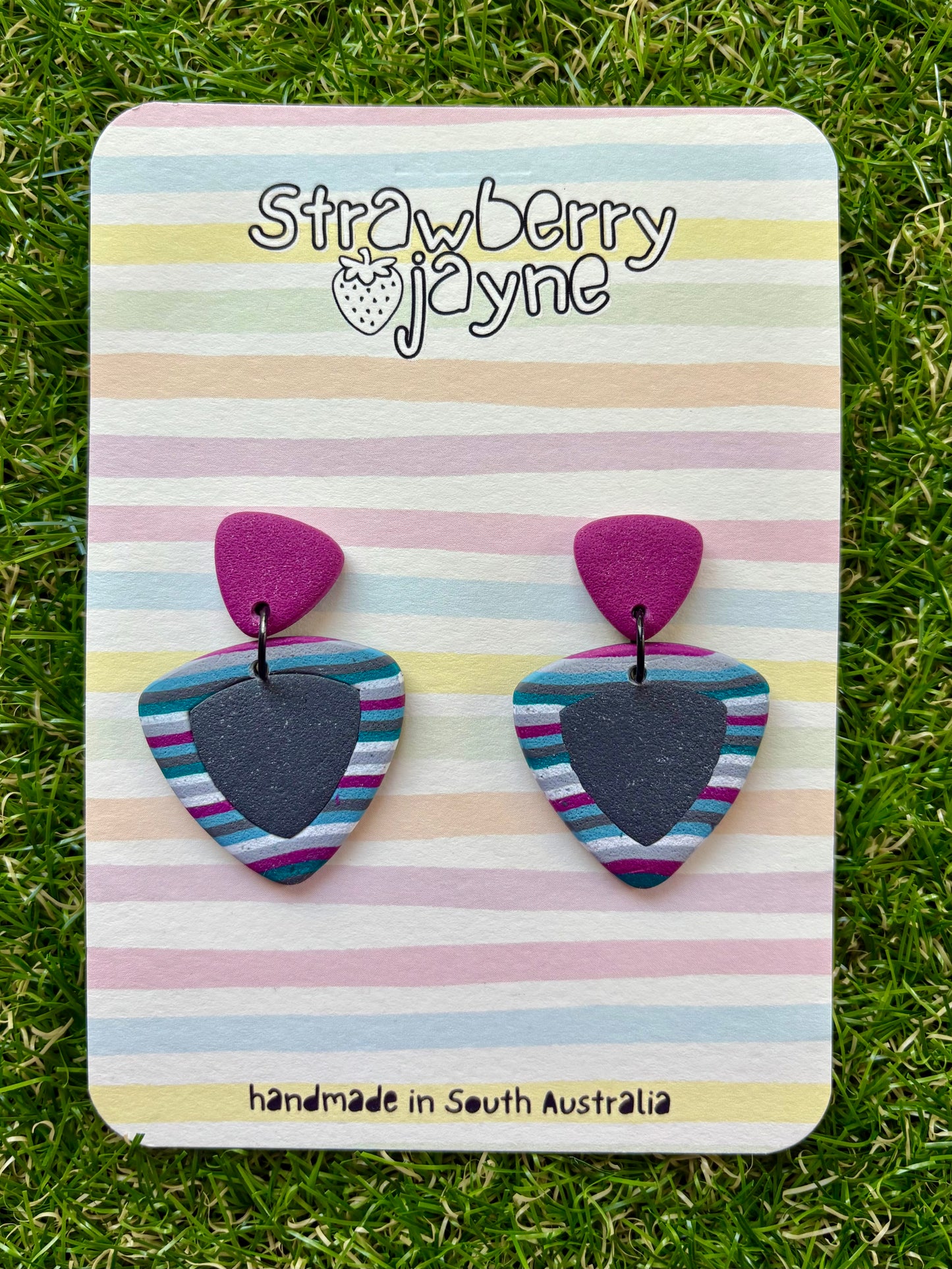 SASSY IN HER STRIPES - Mega Dangle