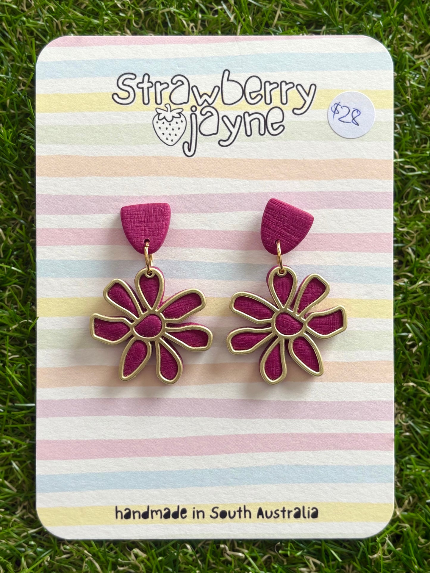 CHARMED DAISIES - Maxi Dangle (Colour Variations)