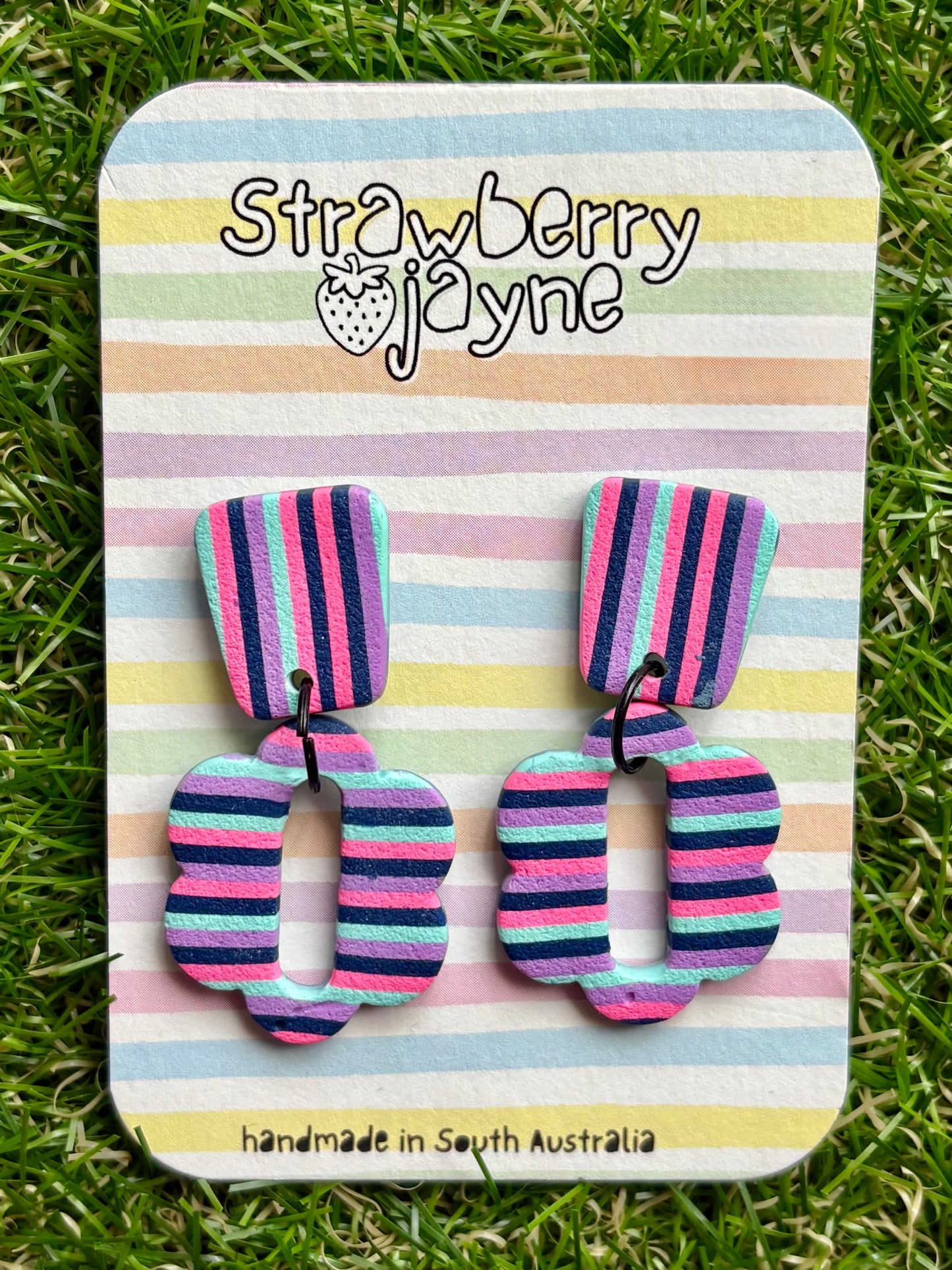 SASSY IN HER STRIPES - Mega Dangle