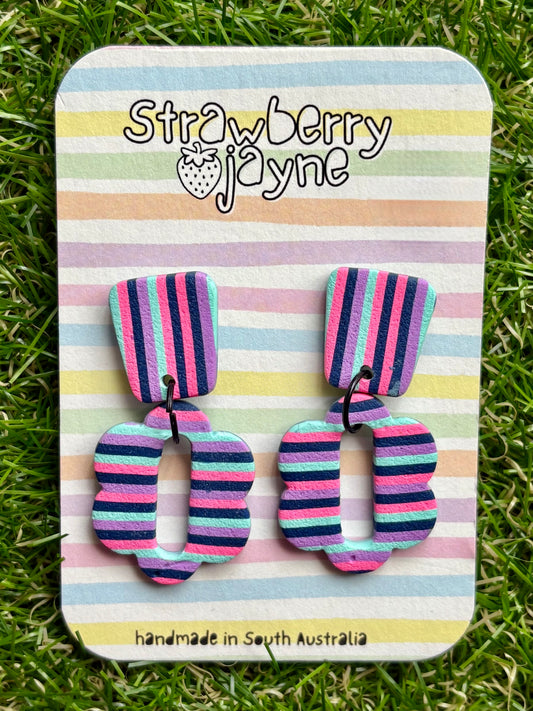 SASSY IN HER STRIPES - Mega Dangle