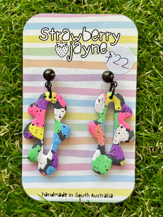 SPLATTERED ALLSORTS - Mini Dangle