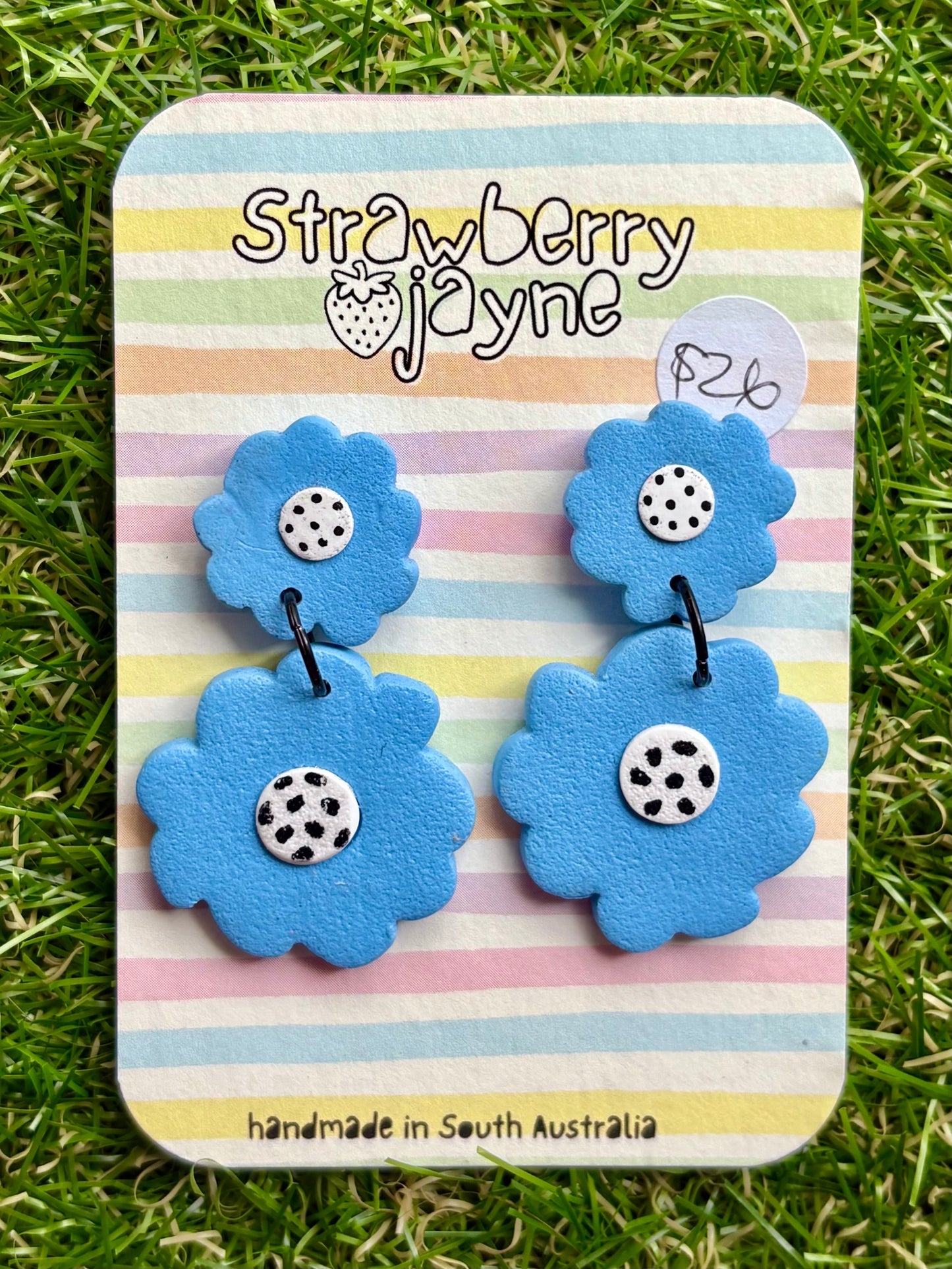 DOUBLE BLOSSOMS- Mega Dangle (Colour Variations)