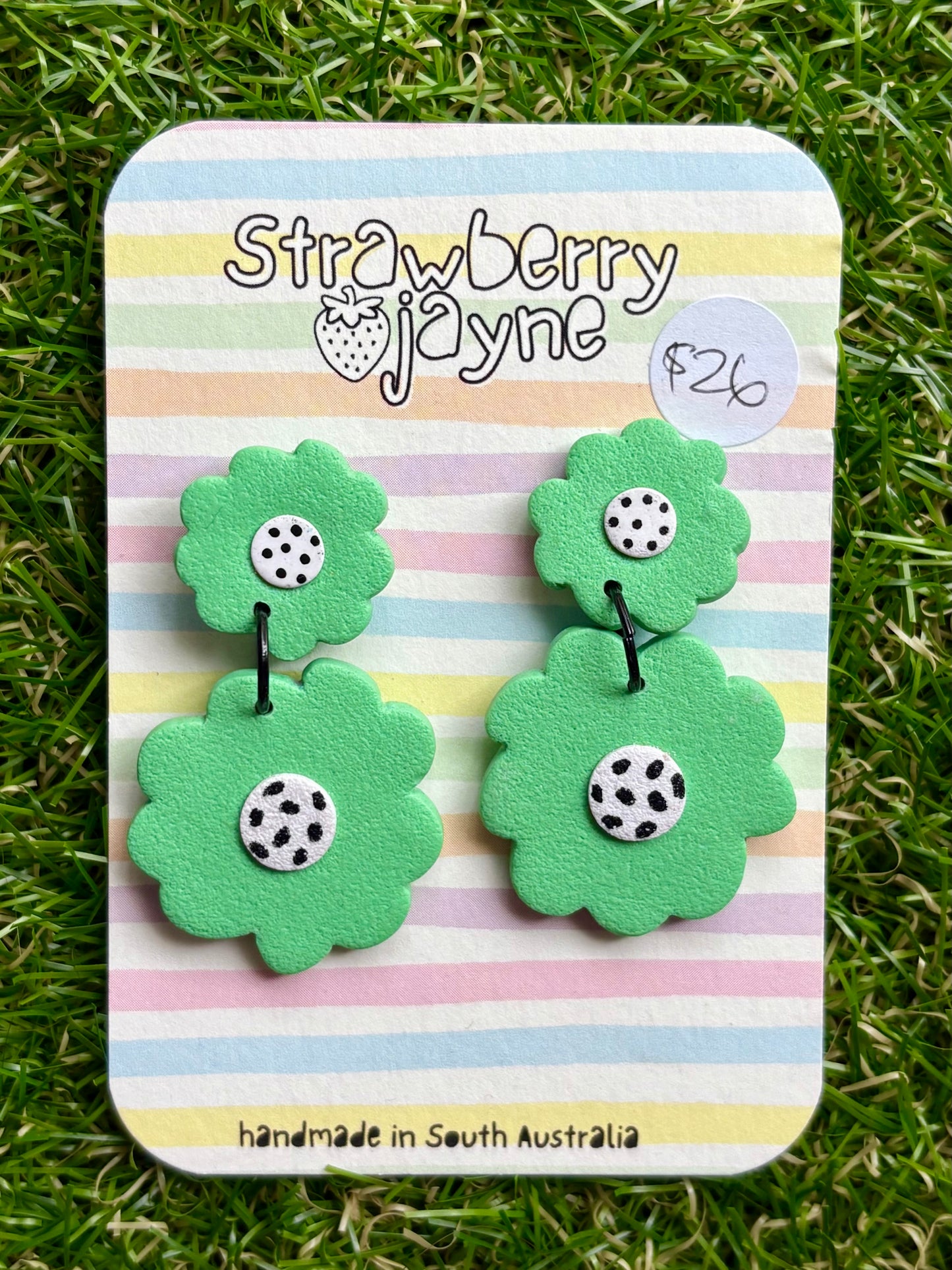 DOUBLE BLOSSOMS- Mega Dangle (Colour Variations)