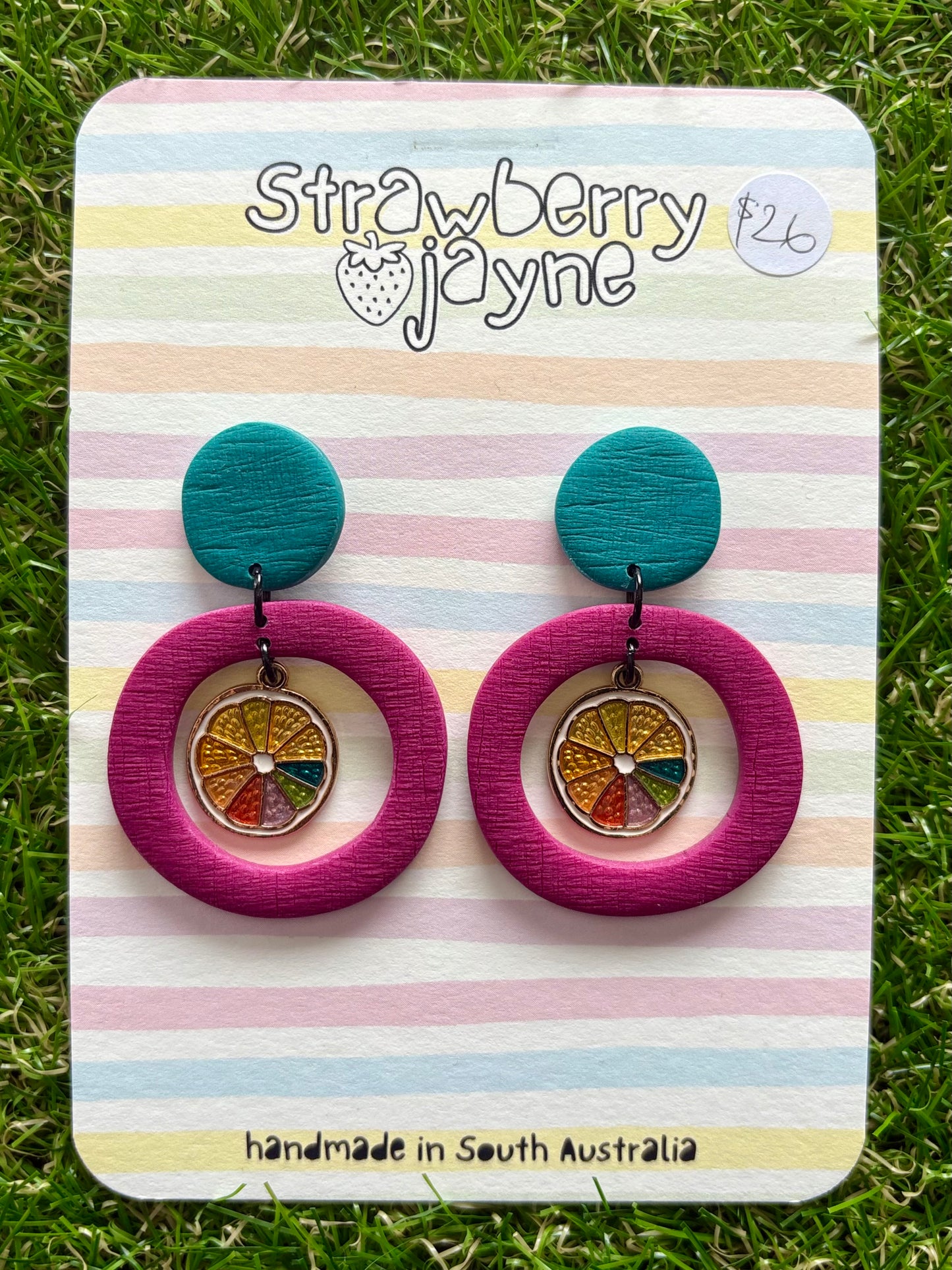 CITRUS BURST - Maxi Dangle