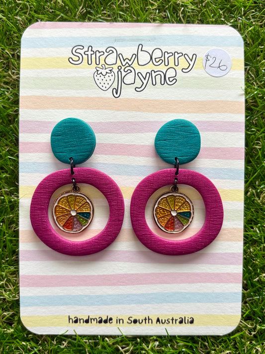 CITRUS BURST - Maxi Dangle