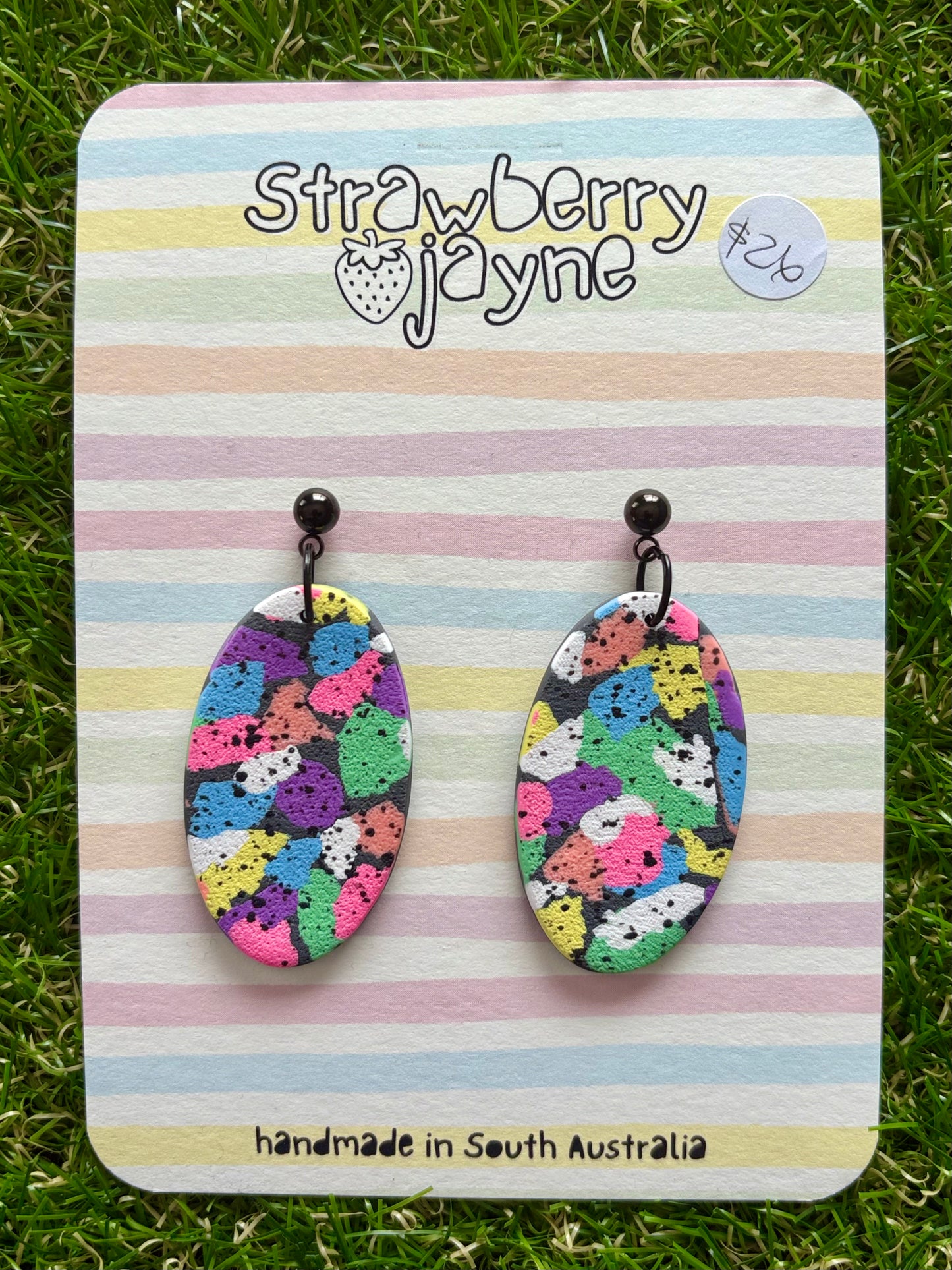 SPLATTERED ALLSORTS - Maxi Dangle