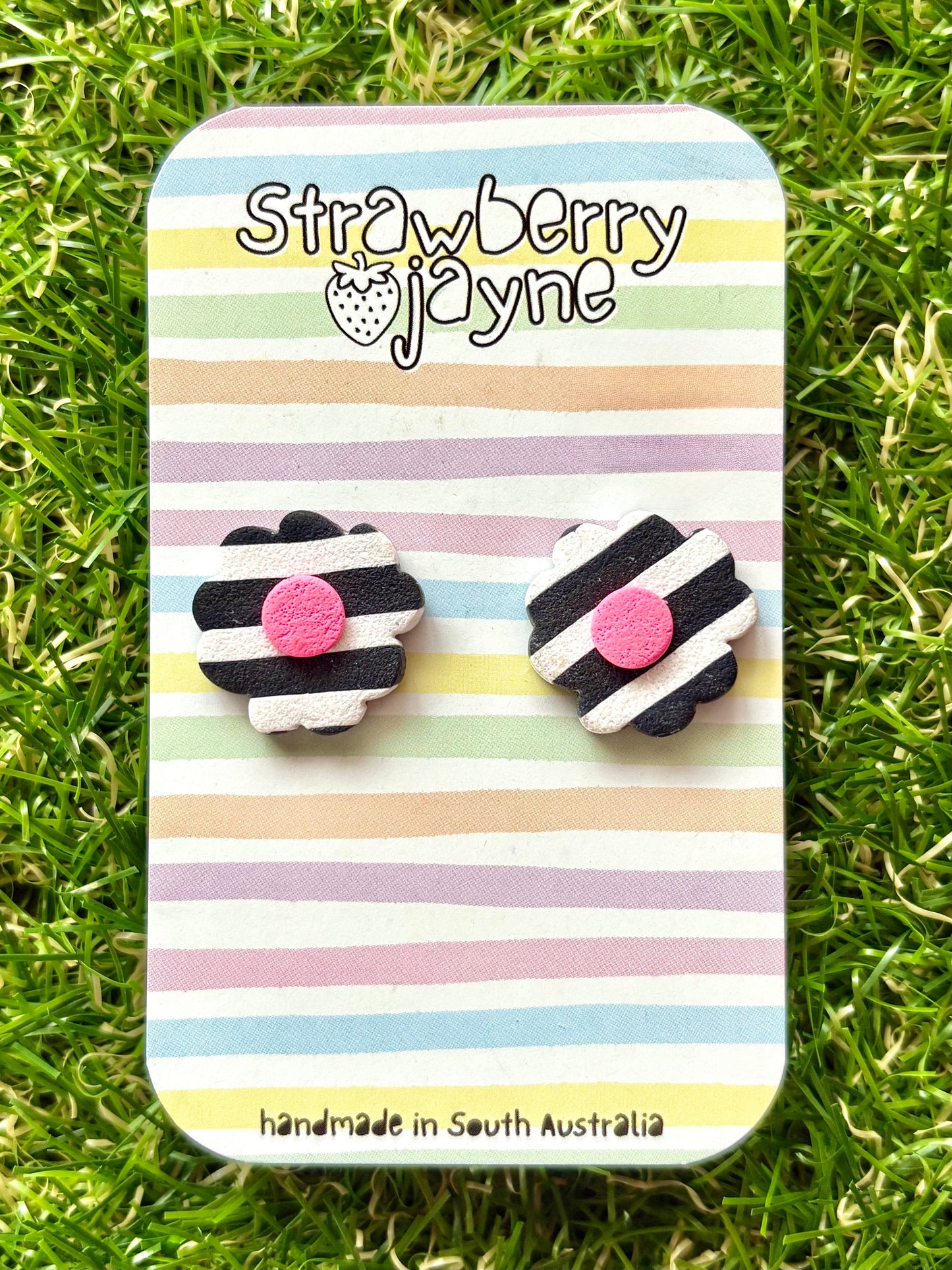 SASSY IN HER STRIPES - Mega Stud (Colour Variations)